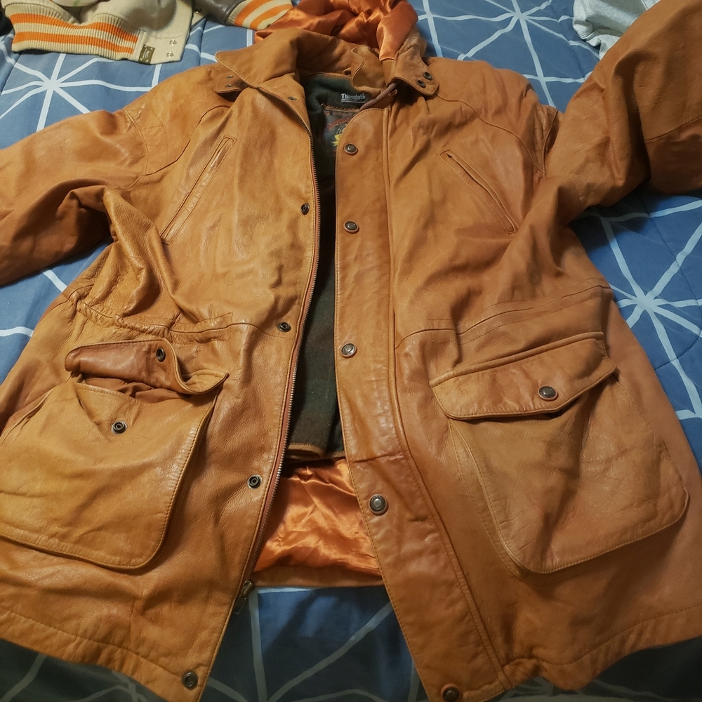 Leather jacket